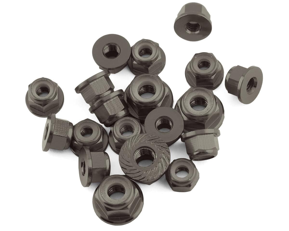 175RC Losi 22X-4 Elite Aluminum Nut Kit (Grey) (19)