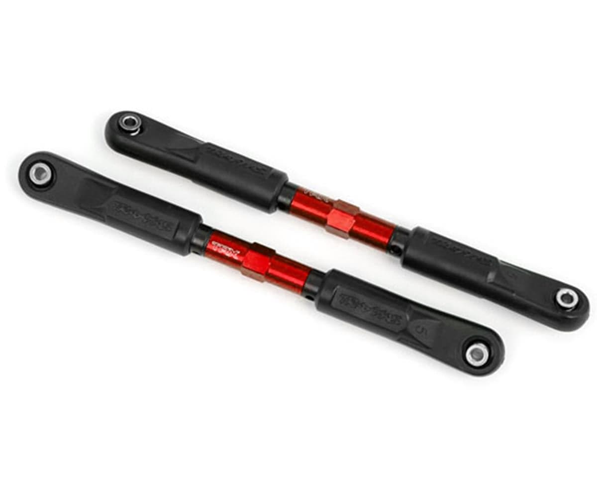 Traxxas Sledge Aluminum Toe Link Tubes (Red) (2)