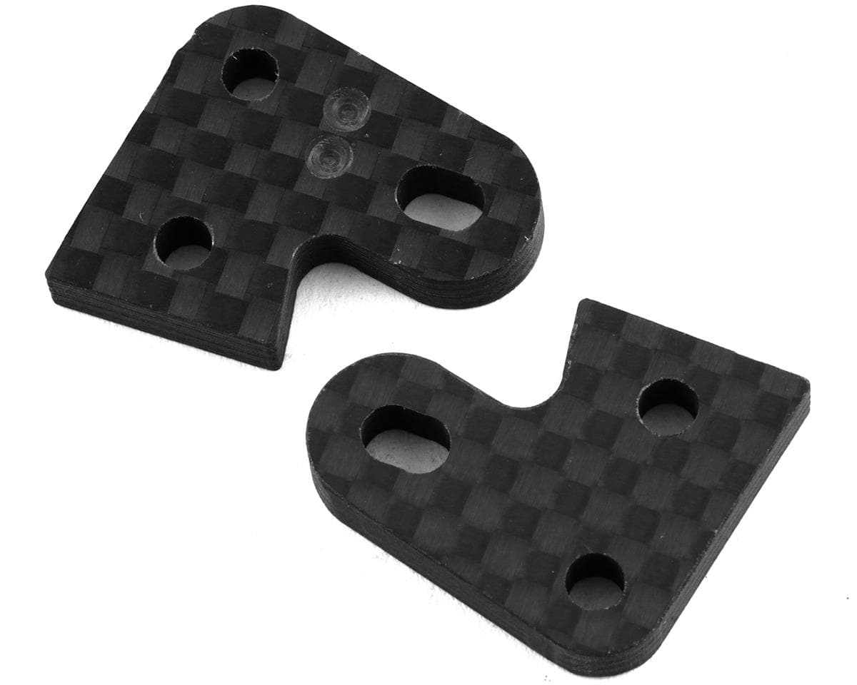 Mayako MX8 Carbon Fiber Steering Knuckle Plate 2 (2) (Short)