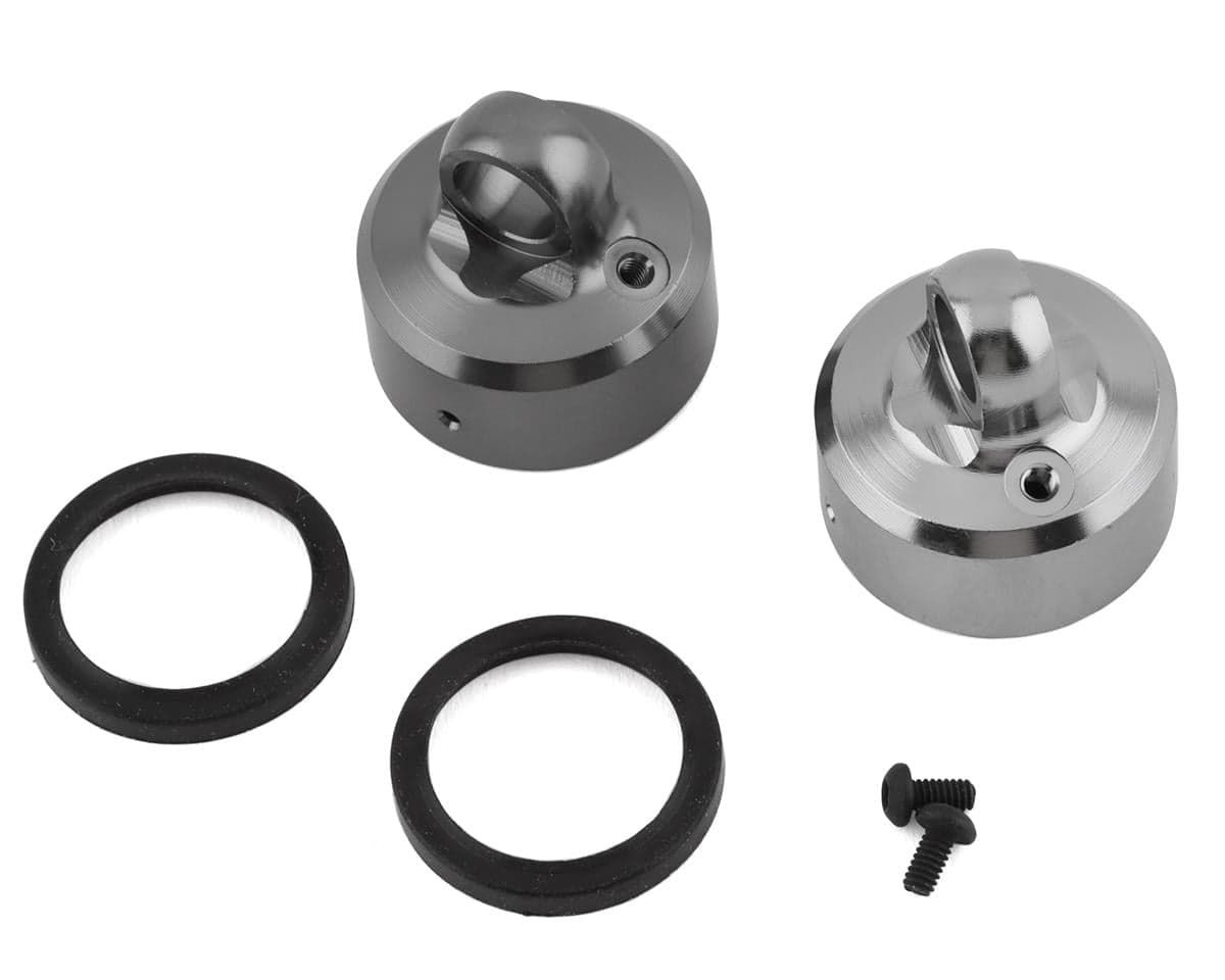 Mayako MX8 Vented Shock Caps w/Emulsion Gaskets (2)