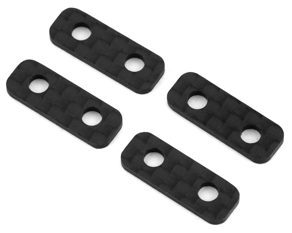 PSM V1 Carbon Universal Servo Mount Spacer Set (4) (1.5mm)