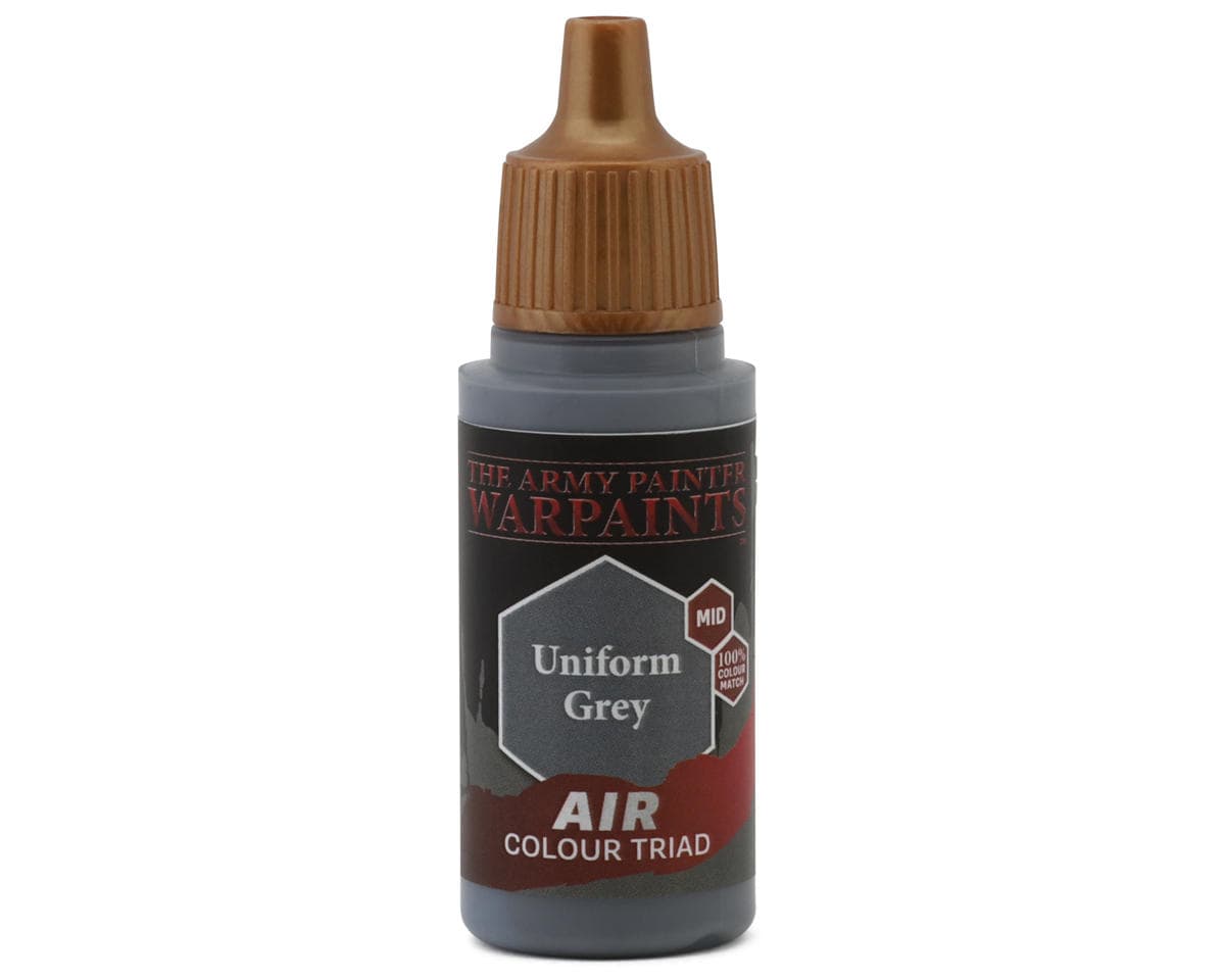 Army Painter Warpaints Air Acrylic Paint (Uniform Grey) (Midtone) (18ml)