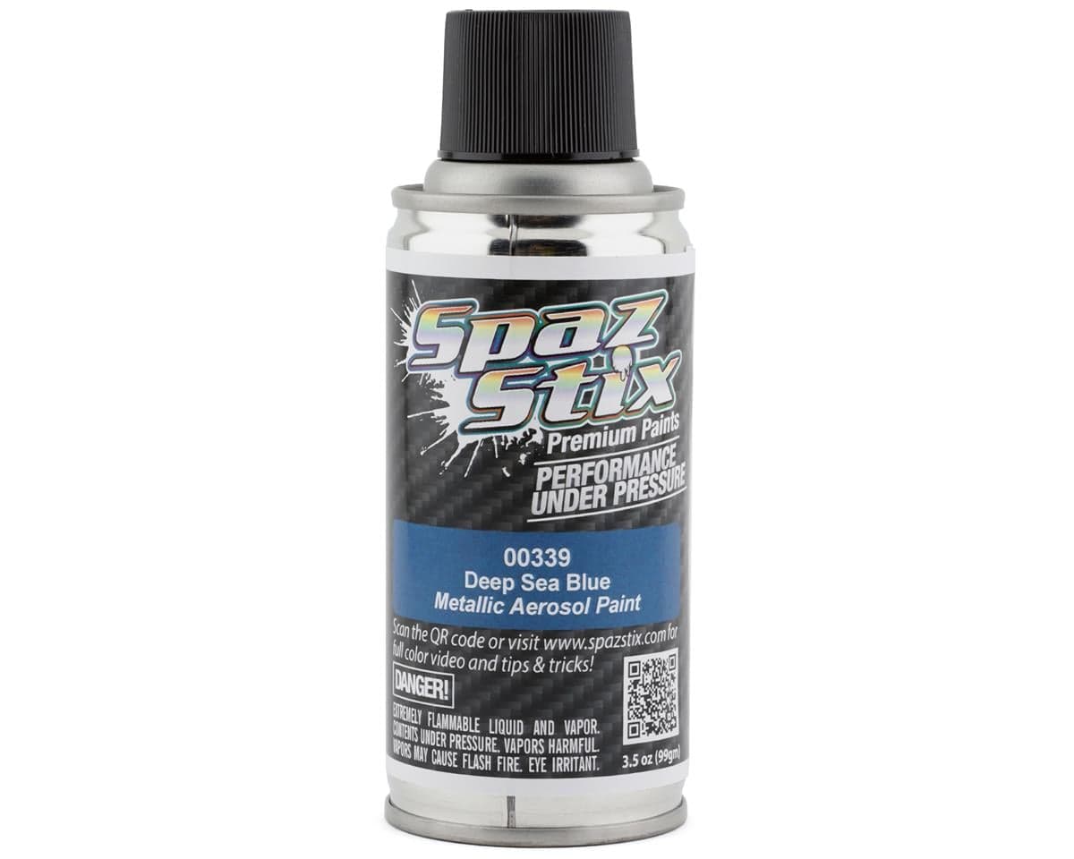 Spaz Stix "Deep Sea Blue Metallic" Spray Paint (3.5oz)