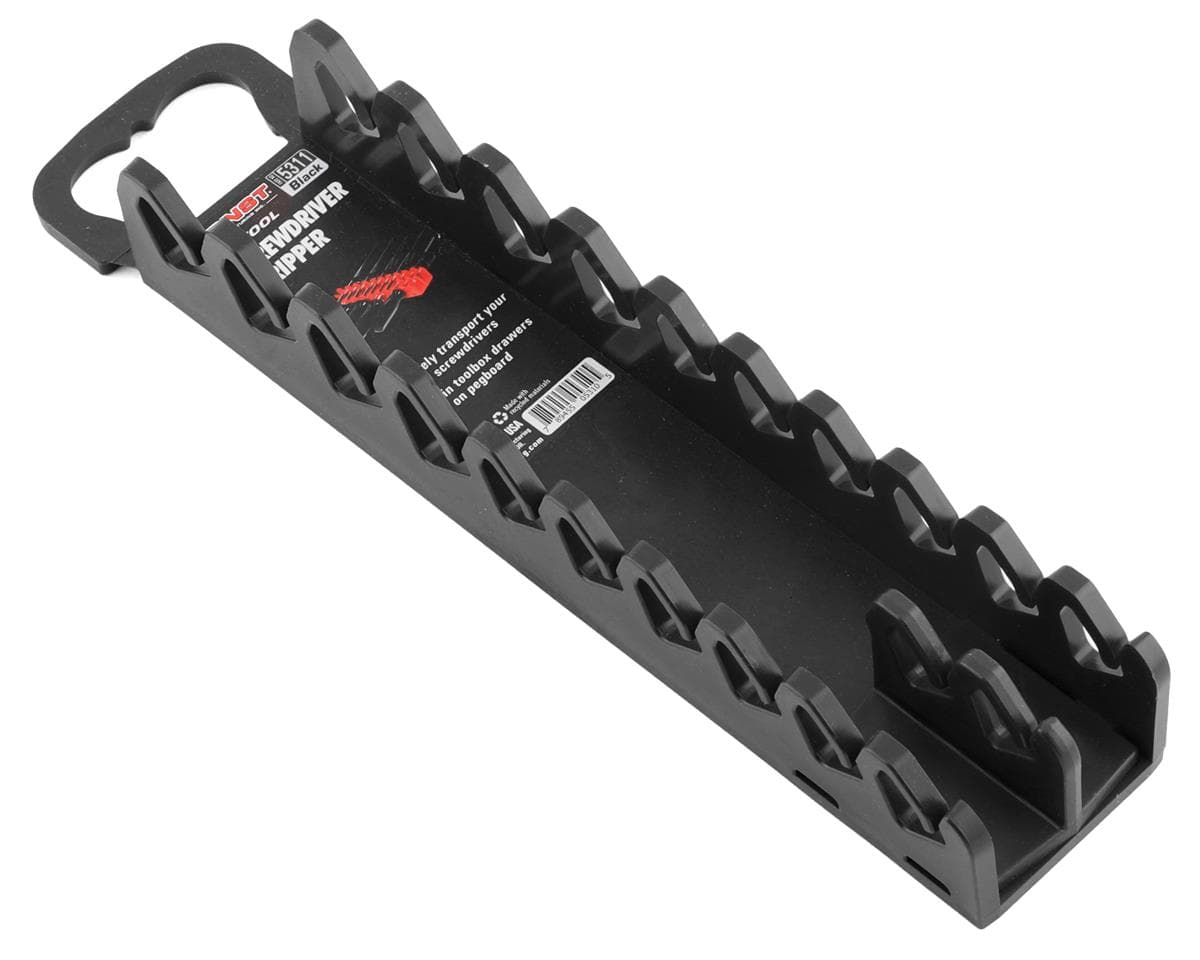 Ernst Manufacturing 10 Tool Screwdriver Gripper (Black)