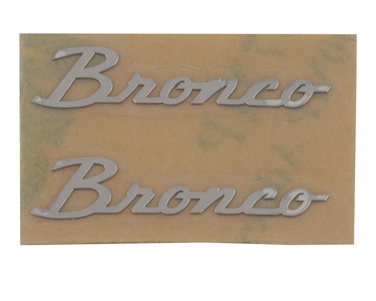 RC4WD Body Decals for Traxxas TRX-4 2021 Bronco (Silver)