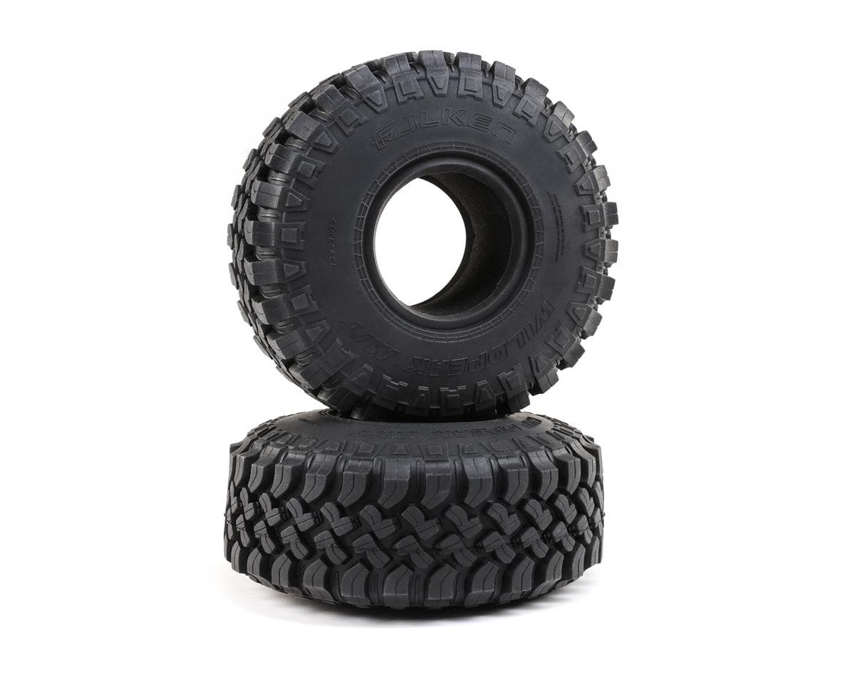 Axial 2.9" Falken Wildpeak Tires With Inserts (2)