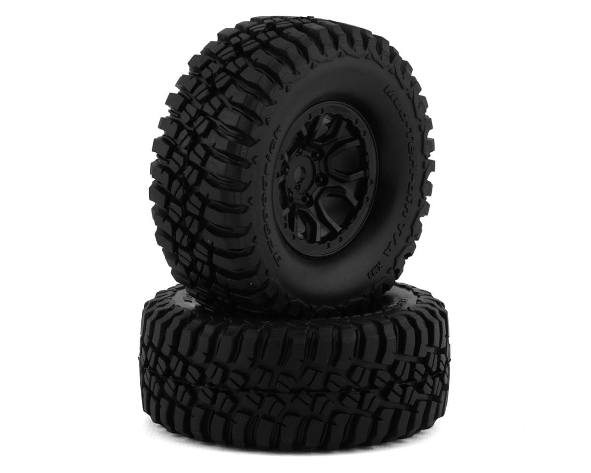 Traxxas Pre-Mounted 1.0" T/A KM3 Tires (2) (TRX-4M)