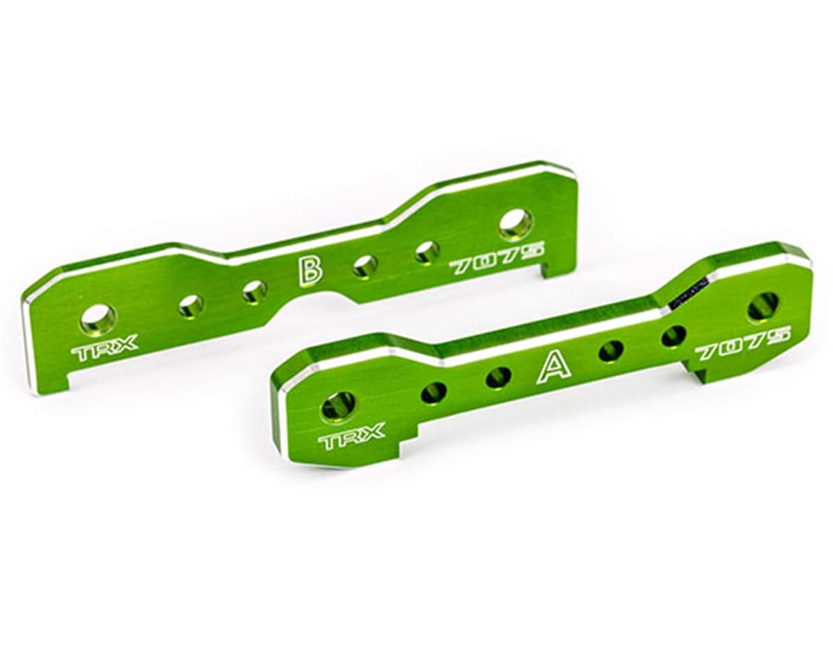 Traxxas Sledge® Aluminum Front Tie Bars (Green) (2)