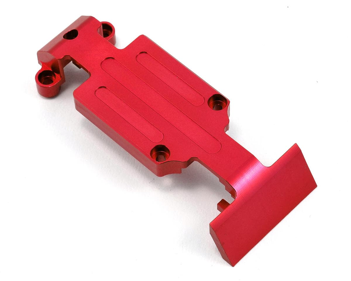 ST Racing Concepts Heavy Duty Rear Skid Plate for Traxxas E-Revo/Summit (Red)