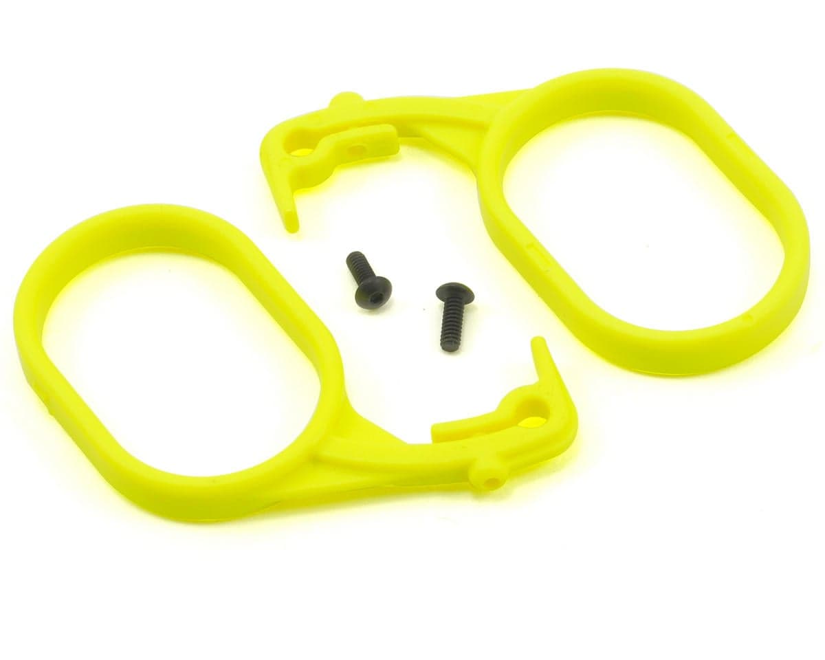 Losi Fuel Tank Lid Pull Set (Fluorescent Yellow) (2)