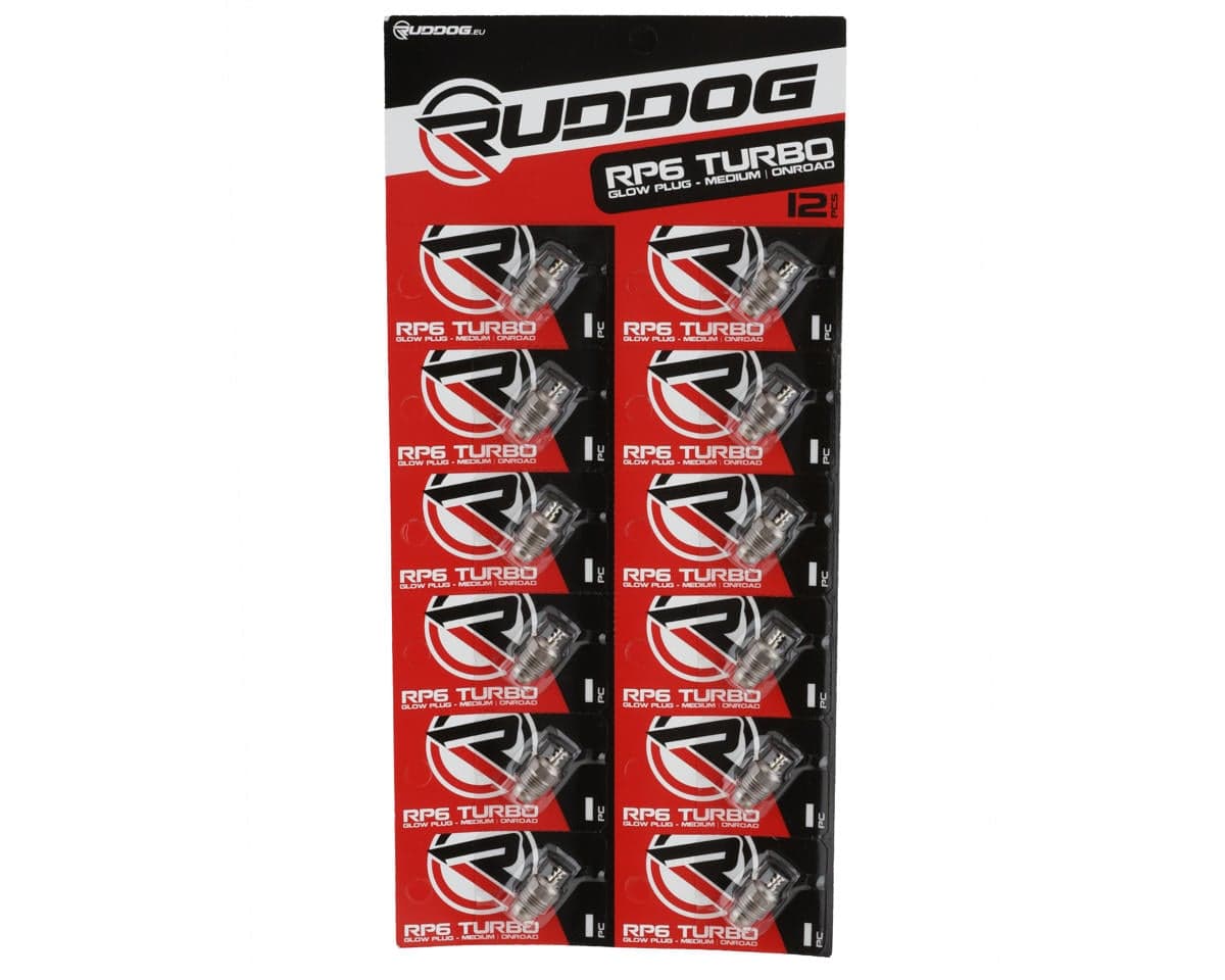 Ruddog RP6 Medium Turbo Glow Plug (On-Road) (12)
