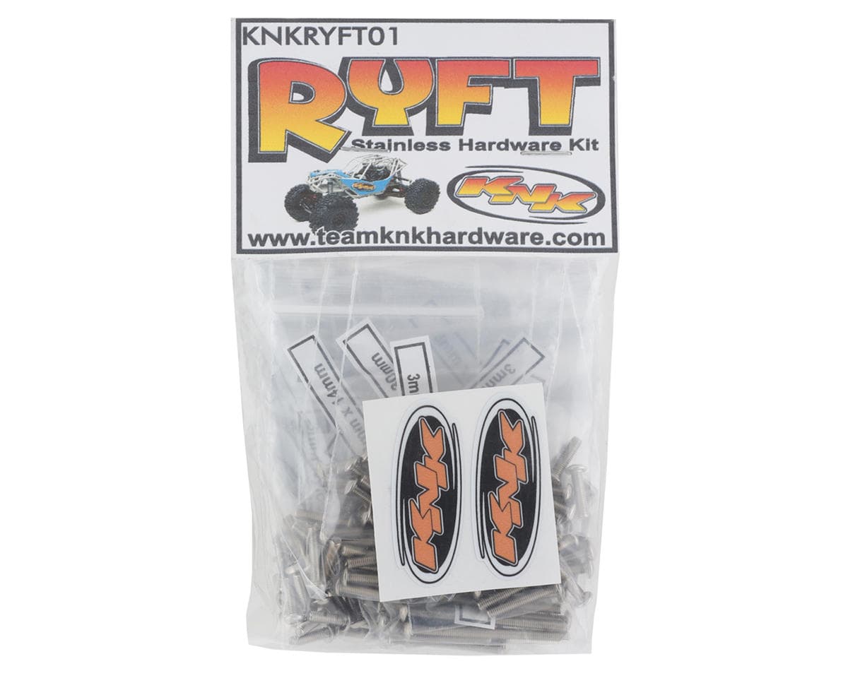 Team KNK Axial RYFT Stainless Hardware Kit