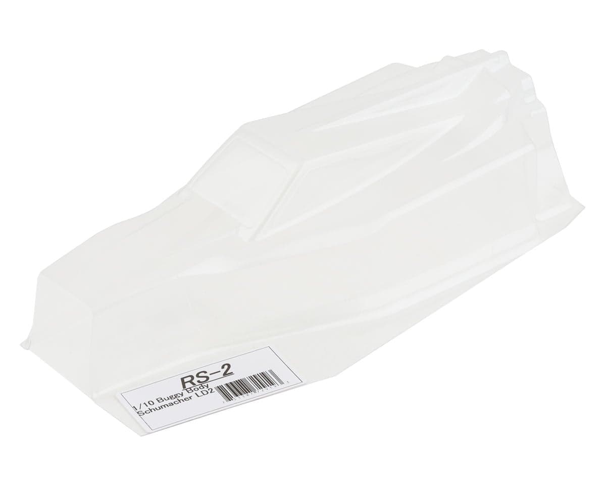 Raw Speed RC Schumacher Cougar LD2 RS-2 1/10 Buggy Body (Clear)