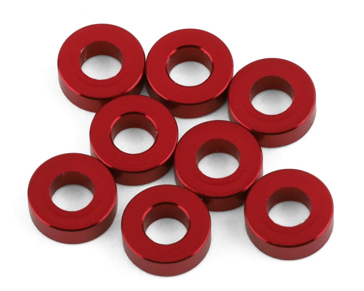 IRIS ONE 6x3x2.0mm Washers (Red) (8)