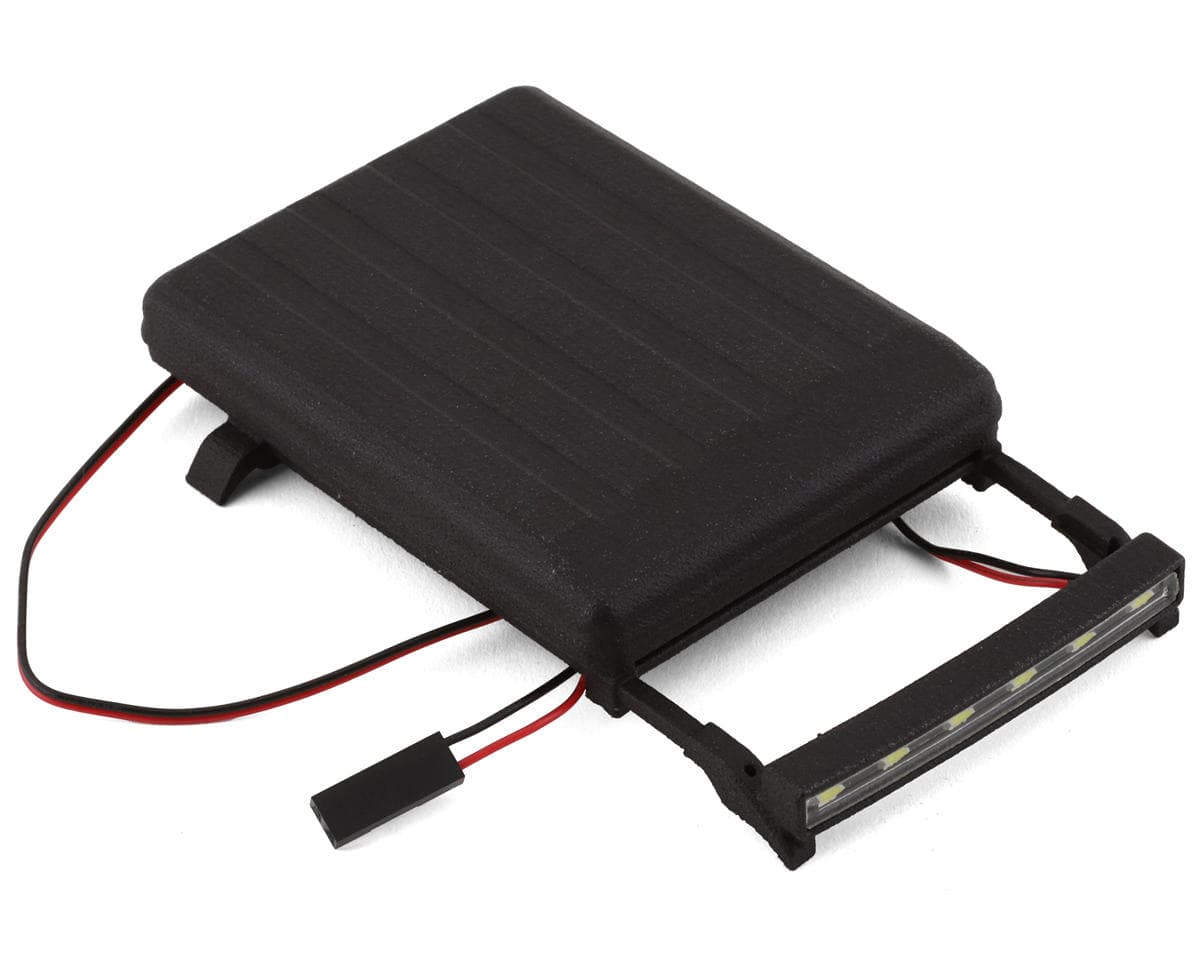 RC4WD SCX24 Roof Rack Cargo Carrier w/LED Light Bar (2021 Ford Bronco)