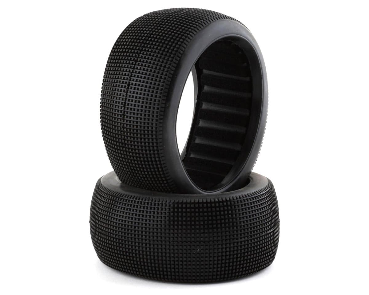 Raw Speed RC Mach One 1/8 Truggy Tires (2) (Super Soft) w/Closed Cell Inserts