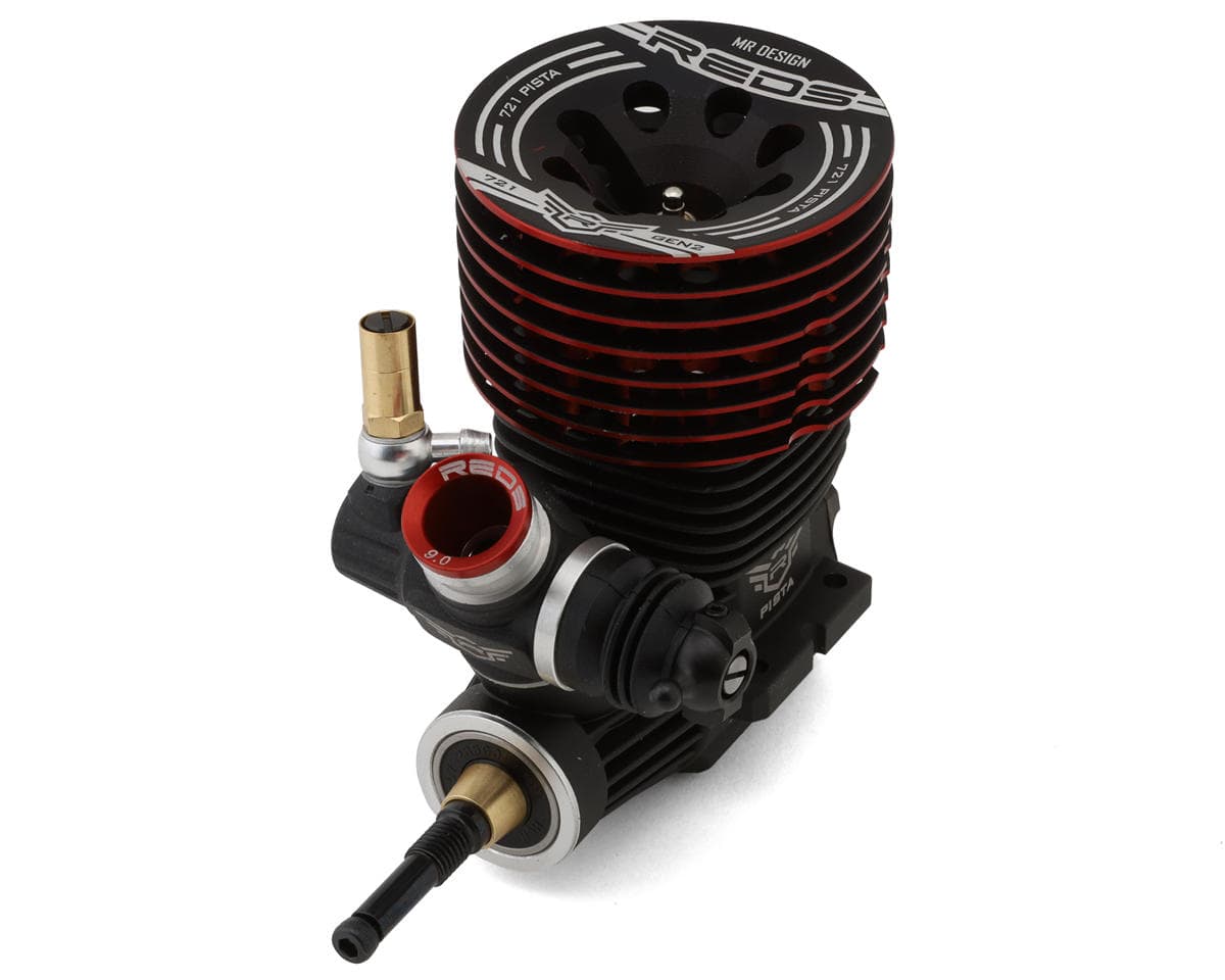 REDS 721 Pista Gen2 GT S-Series 3.5cc (.21) On-Road Nitro Engine w/Pre Break in by Mario Rossi (Steel Bearing)
