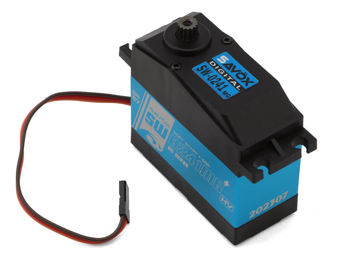 Savox SW-0241MGP Hybrid "High Torque" Waterproof Digital Metal Gear Servo (High Voltage)