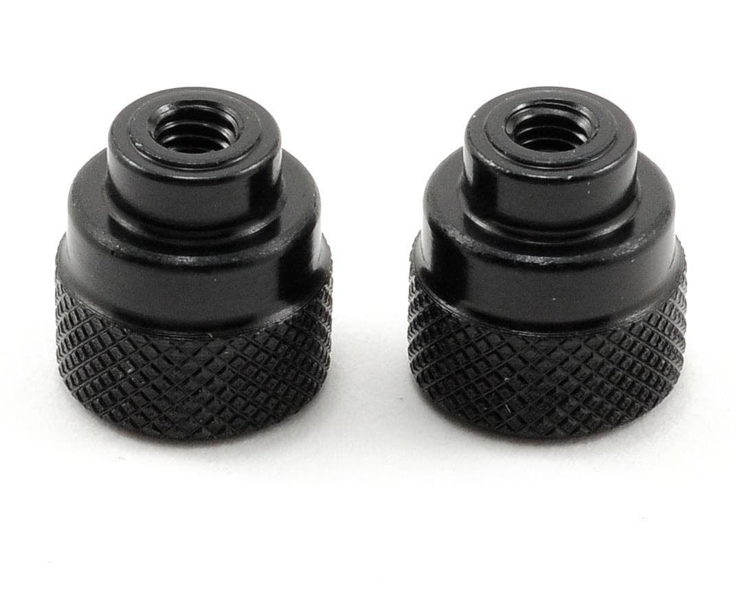 Hudy 3mm Aluminum Nut For 1/10 & 1/12 Pan Car Set-Up System (2)