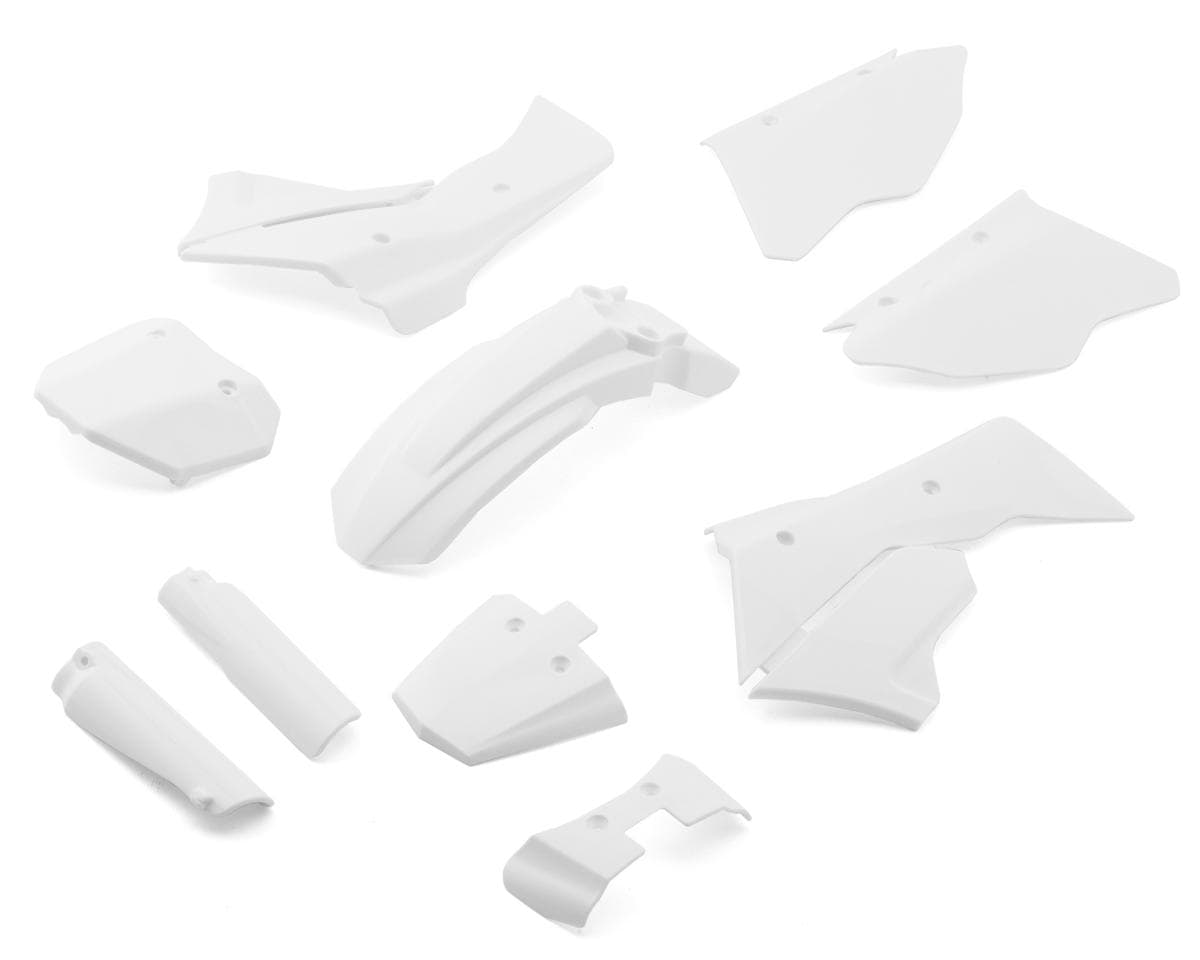 Losi Promoto-MX White Plastics w/Losi Graphics