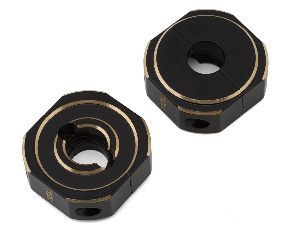 Treal Hobby Element RC Enduro Brass Rear Counter Balance Weight (Black) (2) (102g)