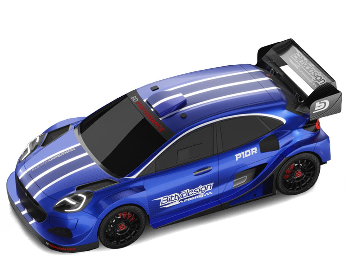 Bittydesign P10R 1/10 Rally Body (Clear) (190mm) (Lightweight)