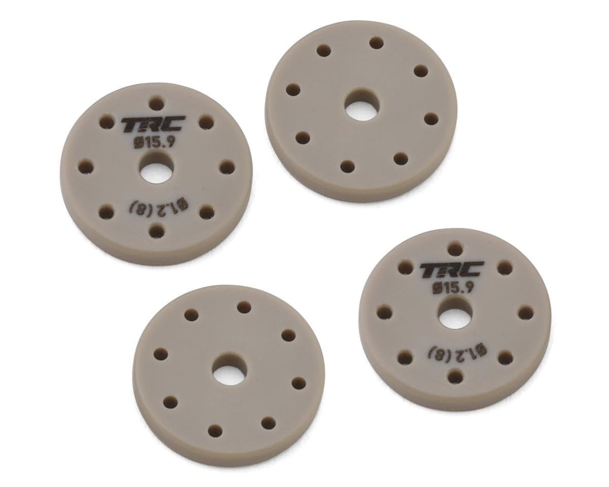 Throttlefinger Racing Concepts Flat Shock piston (4) (1.2mm x 8) (TLR)