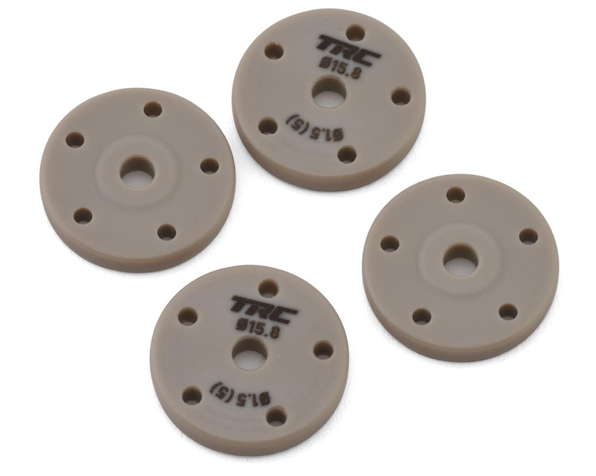 Throttlefinger Racing Concepts Flat Shock piston (4) (1.5mm x 5) (HB/WRC)
