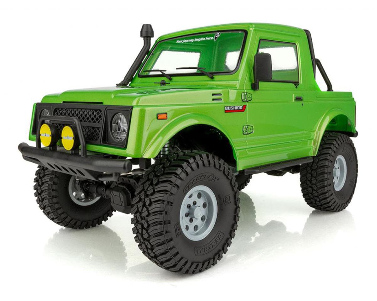 Element RC Enduro Bushido Trail Truck 4x4 RTR 1/10 Rock Crawler (Green) w/2.4GHz Radio