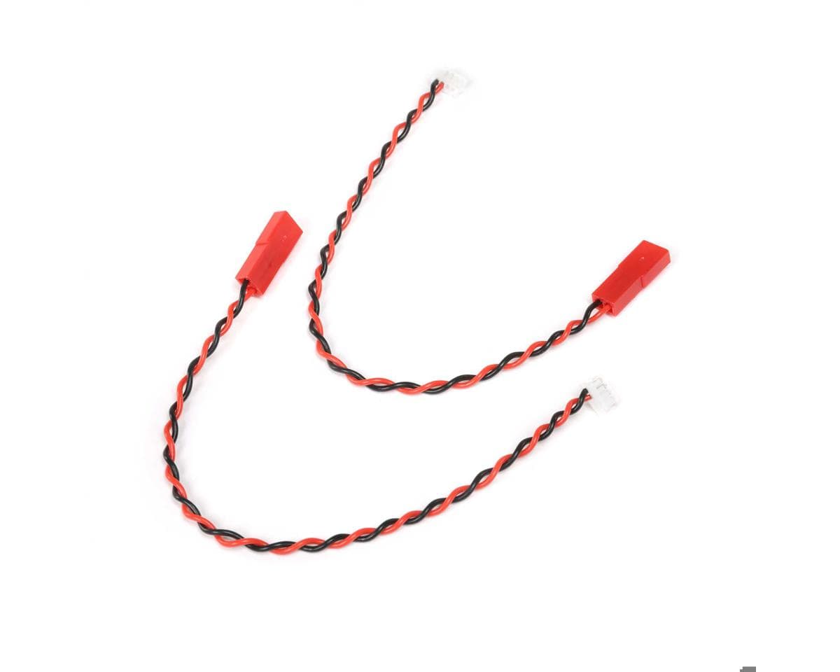 Spektrum RC SkyID 6" 4 pin ZHR to Red JST Adapter (2)