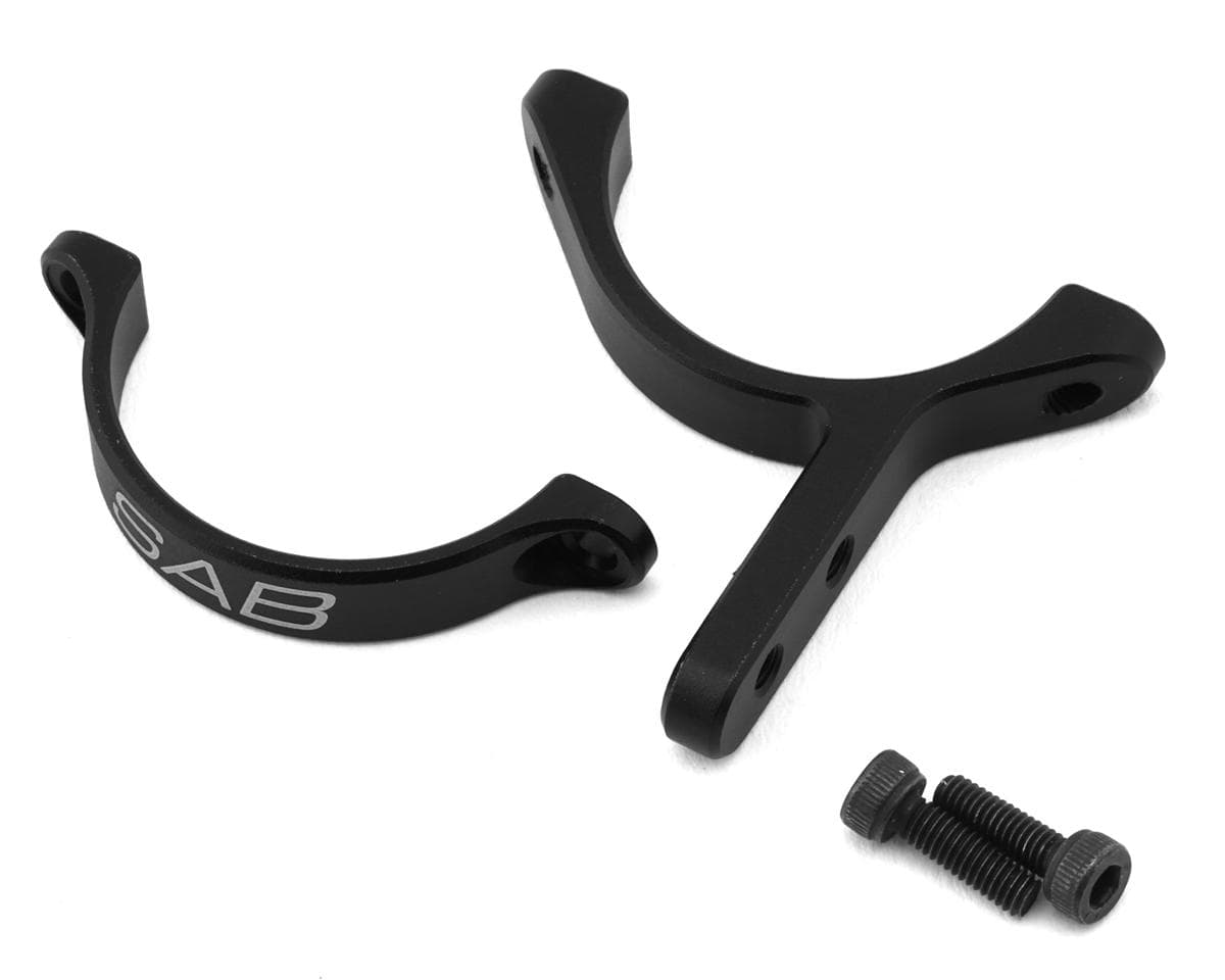 SAB Goblin Aluminum Tail Servo Mount (Raw 500)