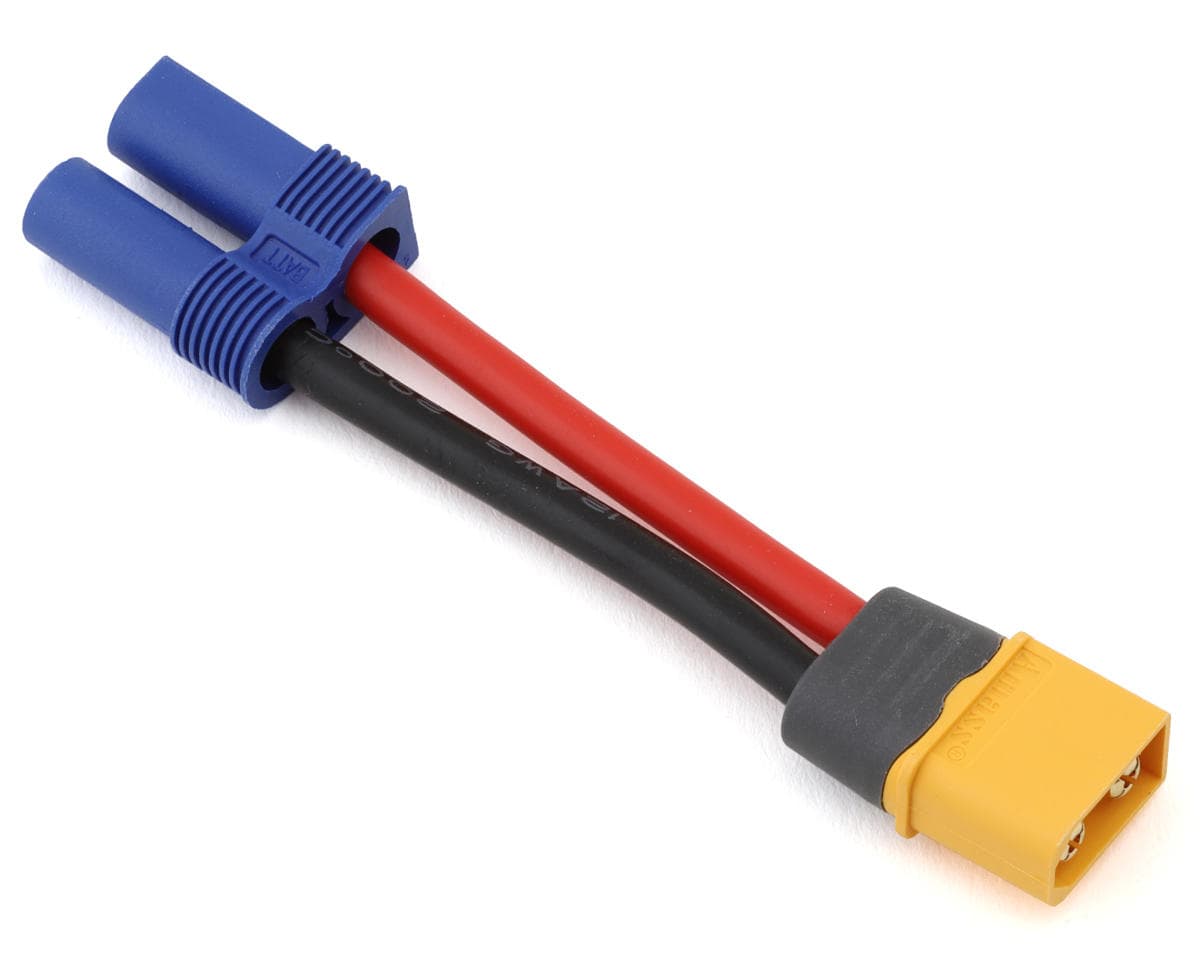 Samix XT60 Male to EC5 Female Connector Adaptor (12AWG) (50mm)