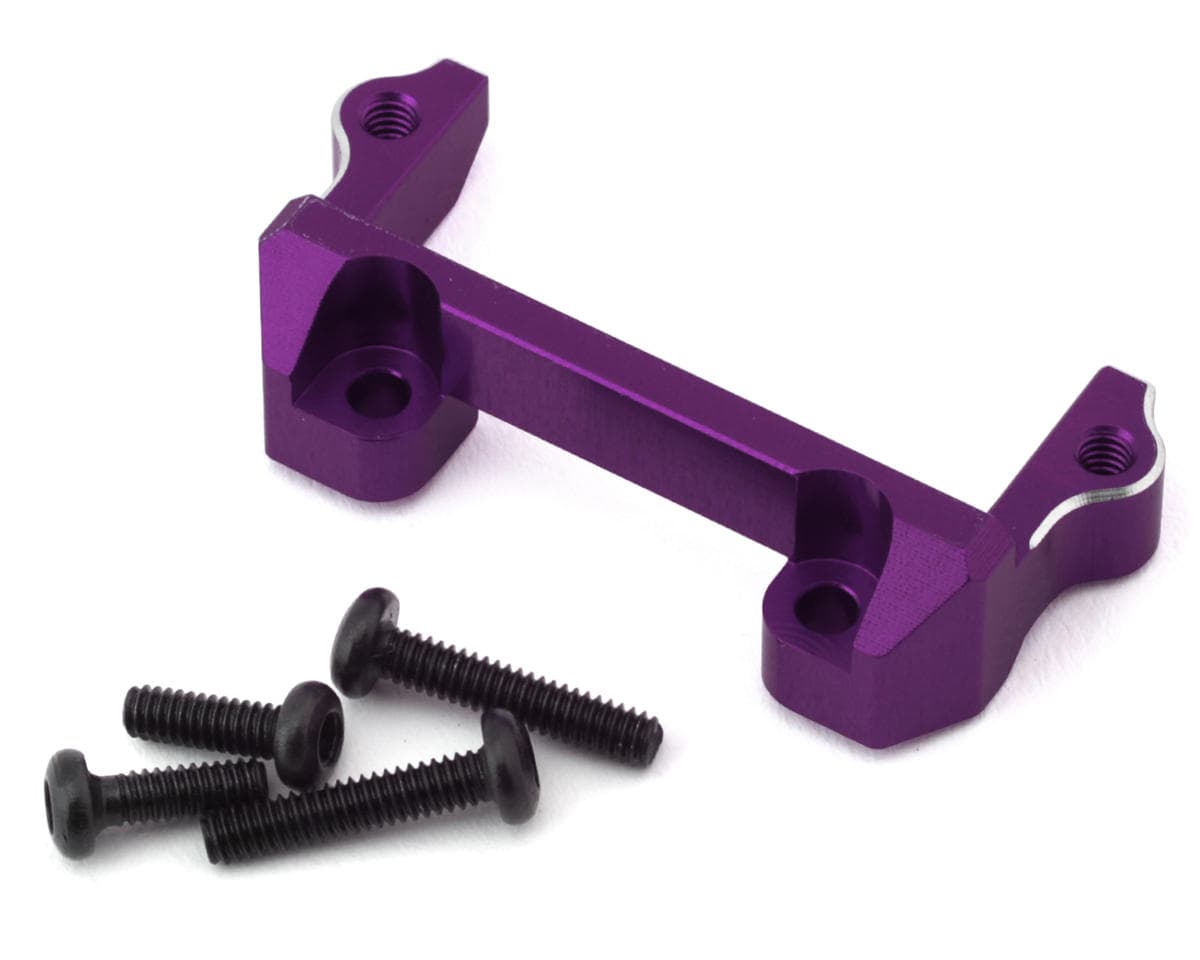 Treal Hobby FCX24 Aluminum Steering Servo Mount (Purple)