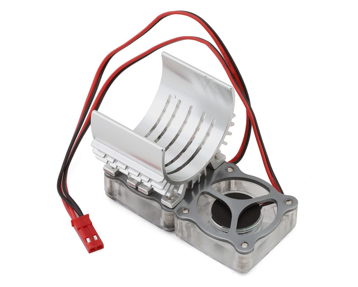 Team Integy Super Twin Fan 540/550 Motor Heatsink (Silver)