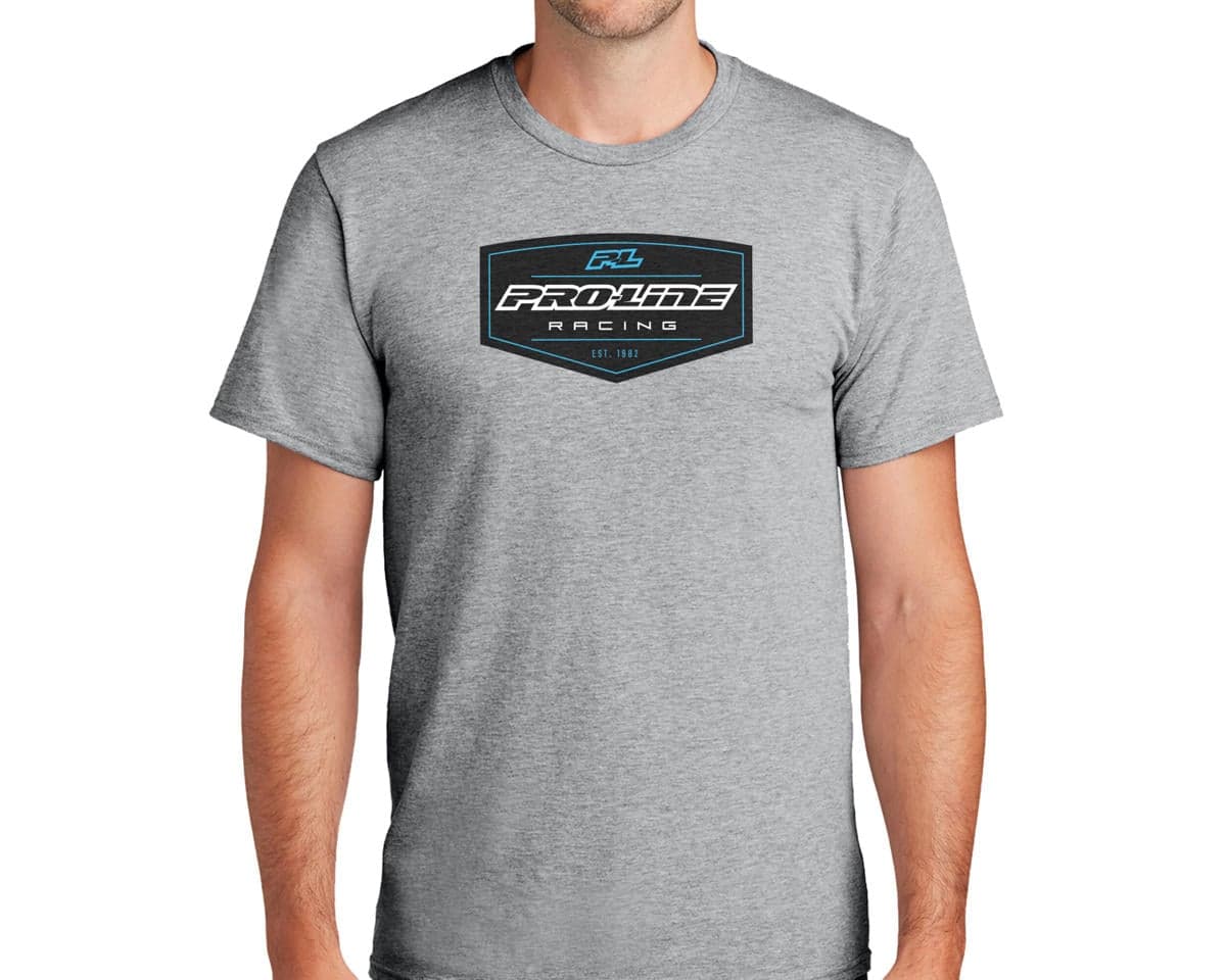 Pro-Line Crest Grey T-Shirt (M)