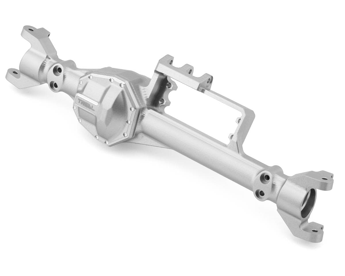 Treal Hobby Axial RBX10 Ryft Aluminum Rear 4WS Axle Housing (Silver)