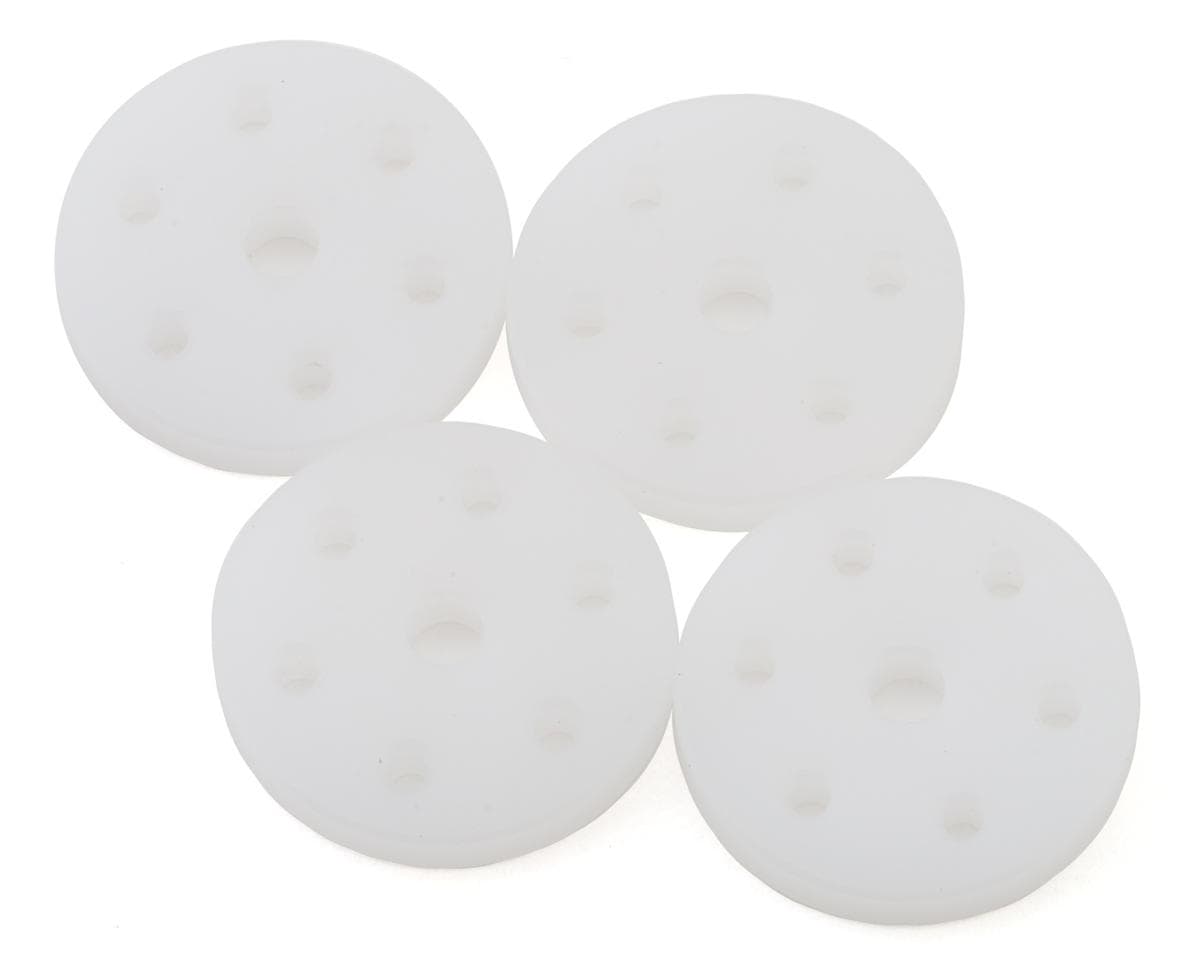 Team Associated Factory Team 16mm Big Bore Flat Front Shock Pistons (1.4mm) (4)