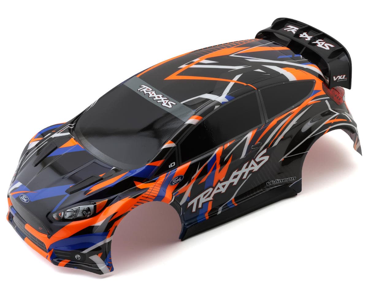 Traxxas Fiesta ST Rally VXL™ Pre-Painted Body (Orange)