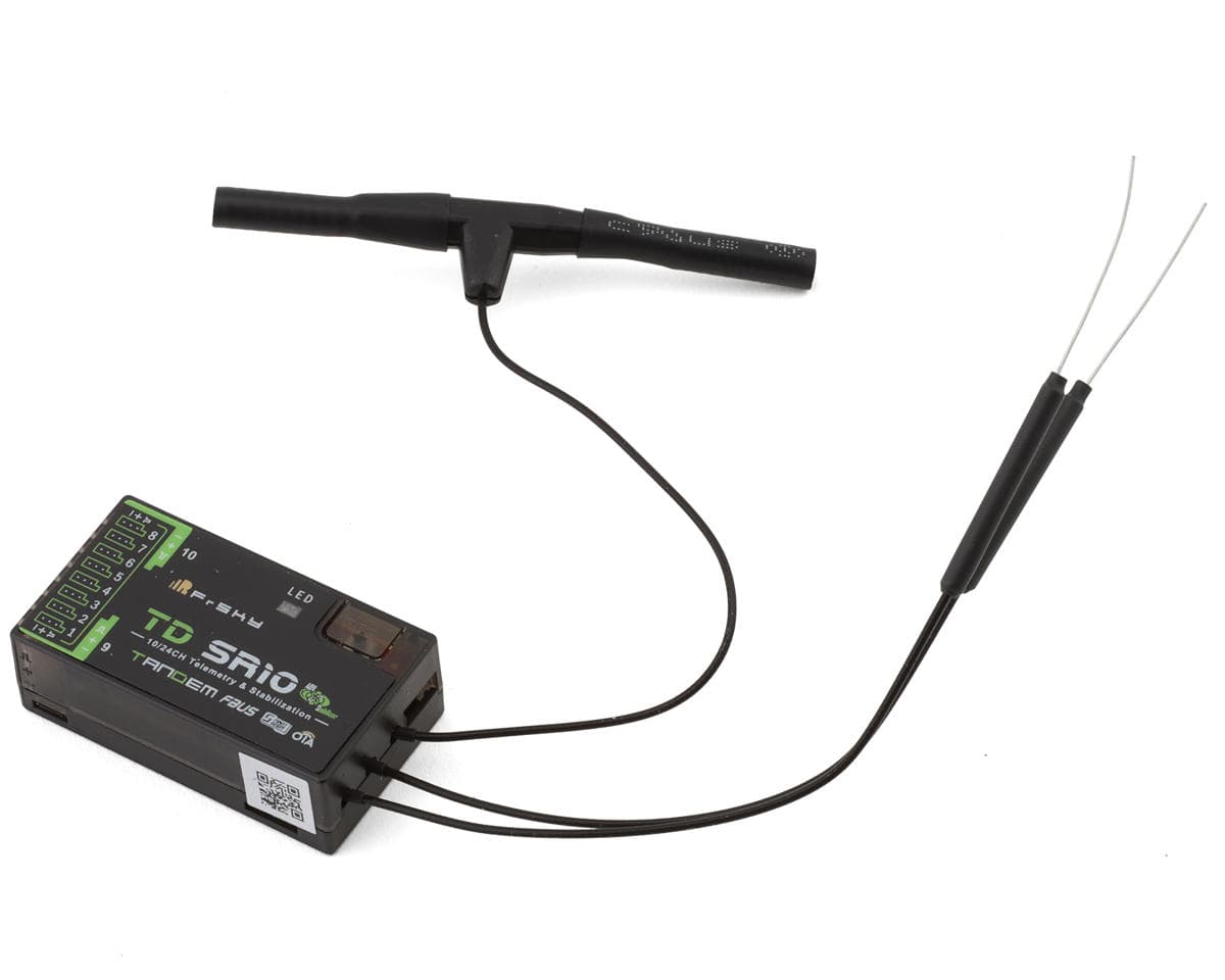 FrSky TD SR10 10-Channel 2.4Ghz/900Mhz Receiver