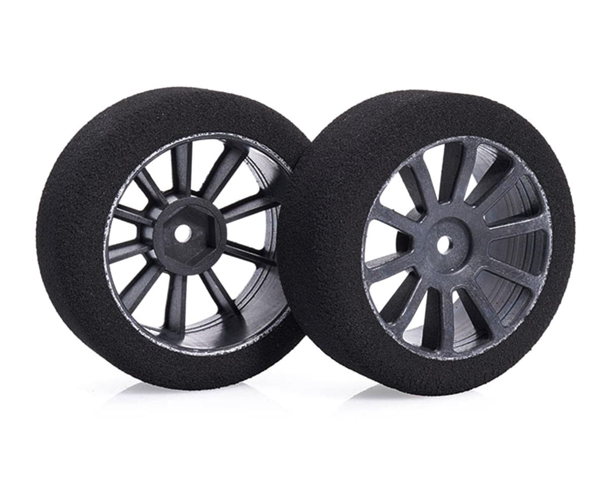 Matrix 26mm 1/10 Foam Front Tires (Air Carbon Rim) (2) (12mm Hex) (35 Shore)