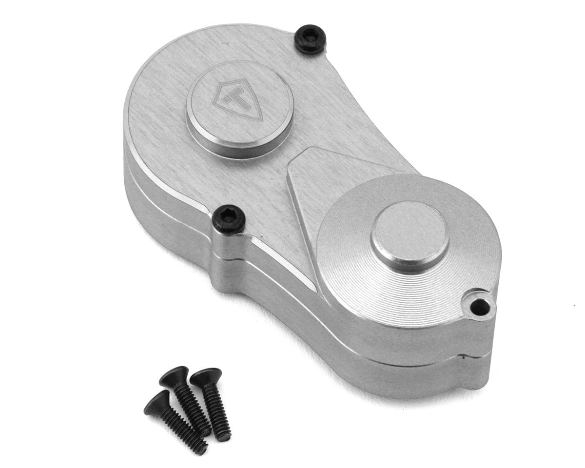 Treal Hobby Losi Mini LMT Aluminum Outer Transmission Gearbox Housing Cover (Silver)
