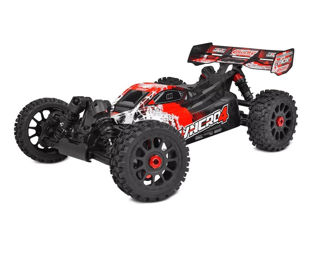 Corally Syncro-4 4S 4WD Brushless 1/8 RTR Buggy (Red) w/2.4GHz Radio