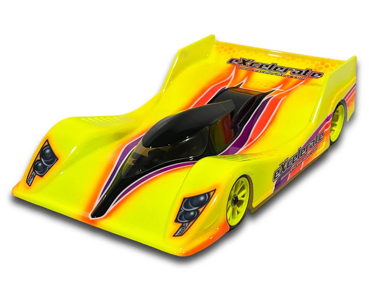 eXcelerate Maximus 24 1/12 On-Road Pan Car Body (.015") (Clear) (Ultra Lightweight)