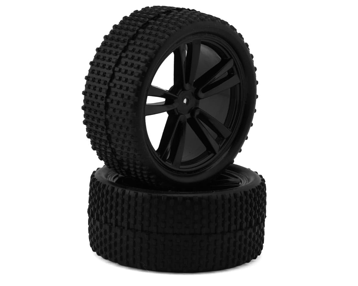 Maverick Phantom XB Pre-Mounted Buggy Tires (2) (Rear) w/12mm Hex