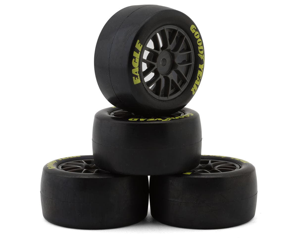 Losi NASCAR® Goodyear Eagle Pre-Mounted Tires (4) (Medium)