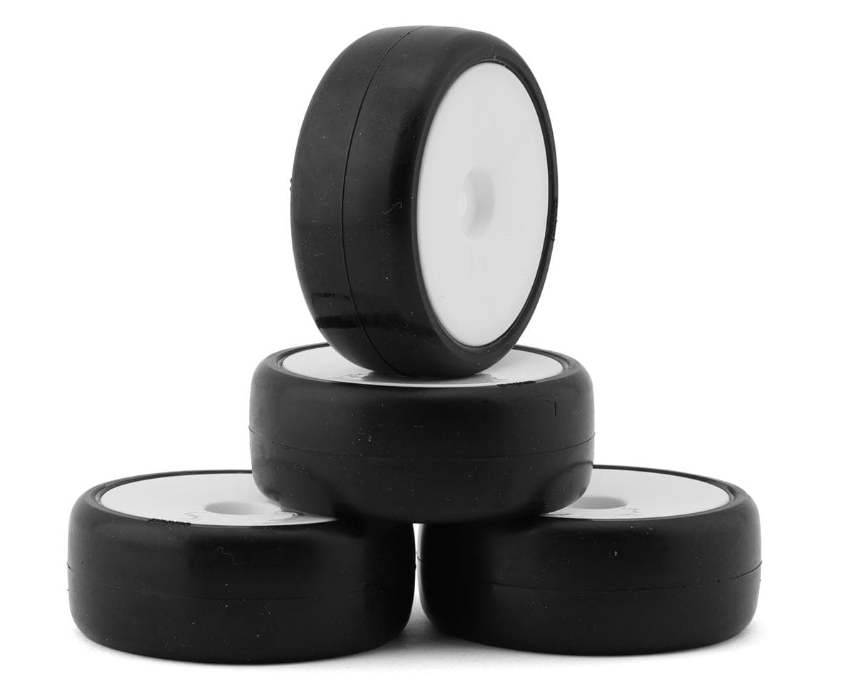 Contact Pre-Mounted Outdoor Spec 1/10 On-Road Tires (4) (36 Shore)
