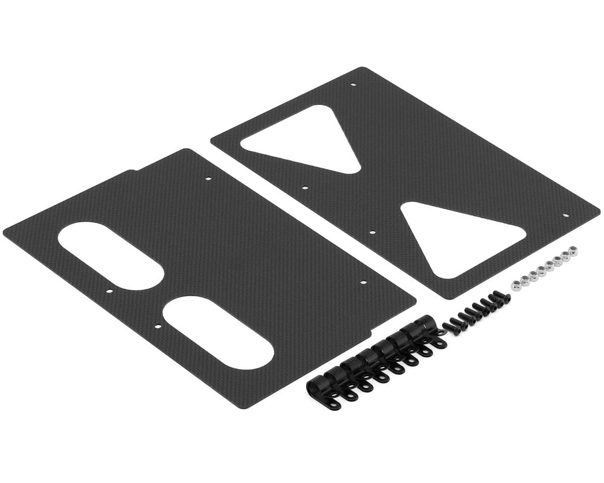 Xtreme Racing Losi 5ive-T Carbon Fiber Lower & Upper Rear Window Panels Set