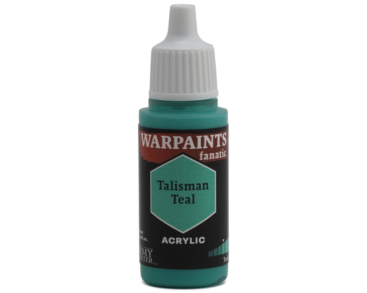 Army Painter Warpaints Fanatic Acrylic Hobby Paint (Talisman Teal) (18ml)