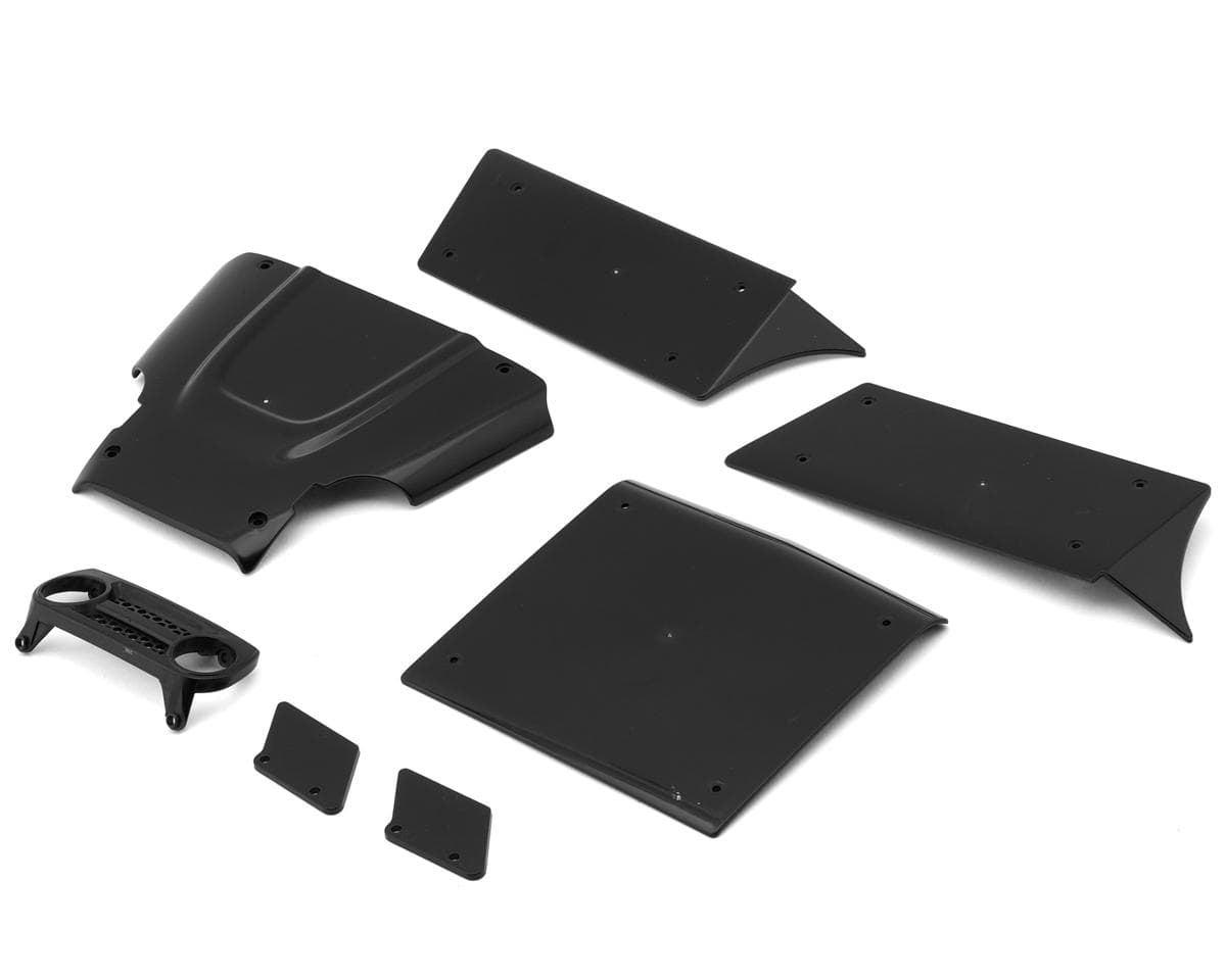 Vanquish Products H10 Optic Body Panels Set (Black/Yokohama) w/Decals