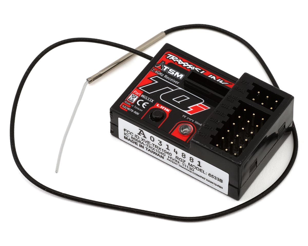 Traxxas TQi Receiver 2.4GHz with telemetry & TSM® (5-channel)